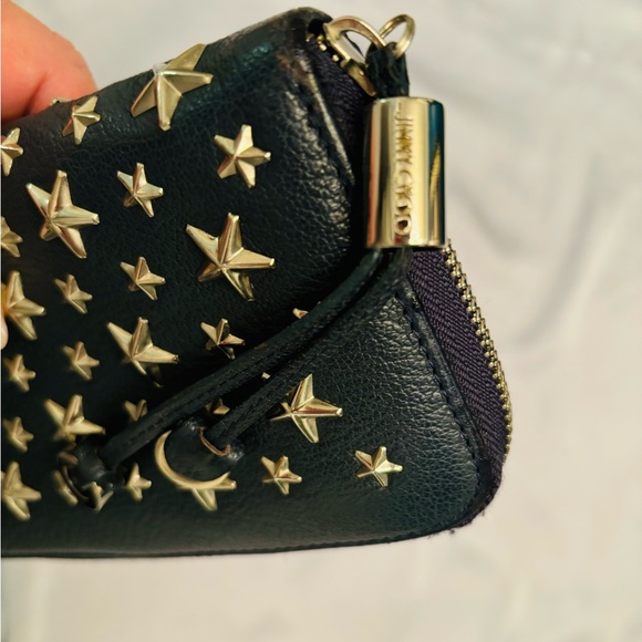 🌙Jimmy Choo Philippa Star Studs Zip Around Long Wallet in excellent condition - Picture 9 of 17